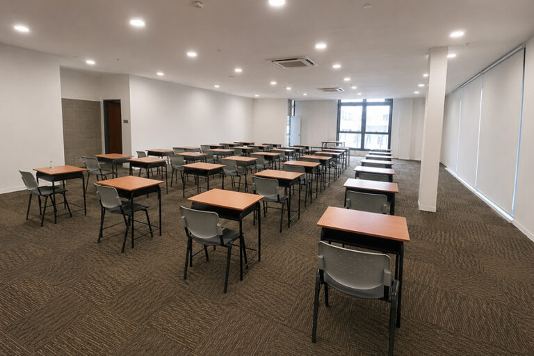 Fortis International School IGCSE Exam_0000_Exam Hall For IGCSE Cambridge Exam